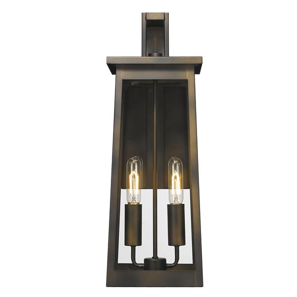 Alden Two Light Oil-Rubbed Bronze Wall Sconce 
