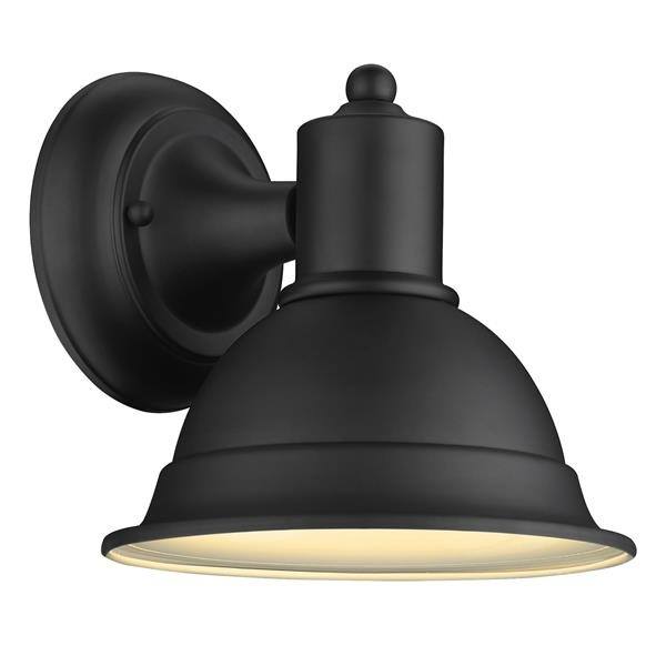 Colton One Light Matte Black Wall Sconce 