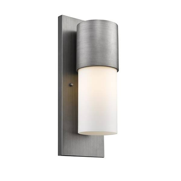 Cooper Wall Sconce with Cylindrical Clear Glass 