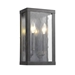 Charleston Two Light Oil-Rubbed Bronze Shadowbox Wall Sconce (Small) - ACC1043