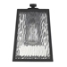 Hirche One Light Matte Black Wall Sconce with Glass Panels - ACC1052