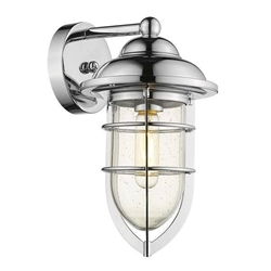 Dylan One Light Chrome Wall Sconce 