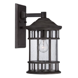 Vista II One Light Black Coral Finished Wall Sconce 
