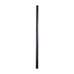 Commercial Grade 8-ft Black Direct Burial Post 