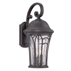 Highgate One Light Black Coral Wall Sconce 