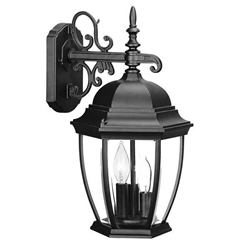 Wexford Classic Matte Black Wall Sconce 