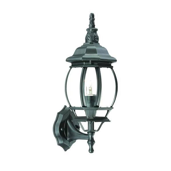 Chateau Classic One Light Matte Black Wall Sconce 