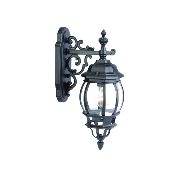 Chateau Wall Sconce with Beveled Glass Panes 
