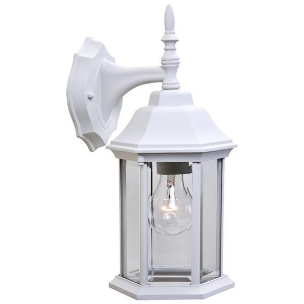 Craftsman 2 Wall Sconce with Clear Beveled Glass Panels 