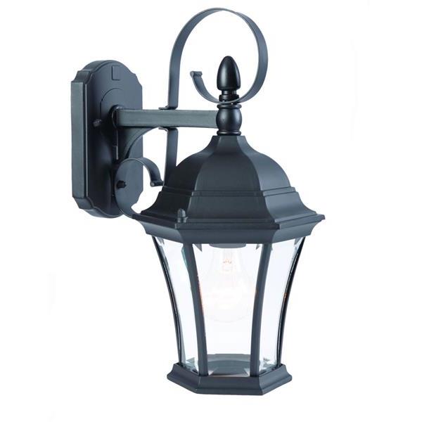 New Orleans One Light Matte Black Wall Sconce 