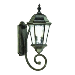 Telfair Two Light Black Coral Wall Sconce 