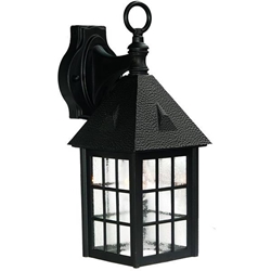 Outer Banks One Light Matte Black Wall Sconce 