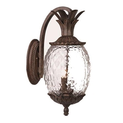 Lanai Two Light Black Coral Wall Sconce 