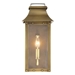 Manchester One Light Aged Brass Pocket Wall Sconce - ACC1509