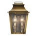 Coventry Two Light Aged Brass Finished Pocket Wall Sconce - ACC1513