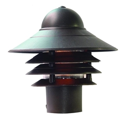 Mariner One Light Architectural Bronze Post Lantern 