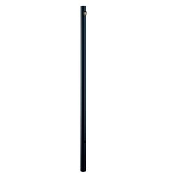 8 Feet Black Direct Burial Post with Photocell 