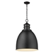 Colby One Light Pendant with Gloss White Interior Shade - ACC1610