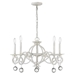 Callie 5-Light Country White Chandelier - ACC1639