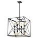 Brooklyn 8-Light Pendant with Metal Cage Shade - ACC1697