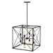 Brooklyn 8-Light Pendant with Metal Cage Shade - ACC1697