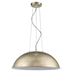 Layla One Light Bowl Pendant with Gloss White Interior Shade