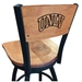 L038 UNLV 30-Inch Swivel Bar Stool with Solida Maple Seat with Laser Engraved Back - HBS11295