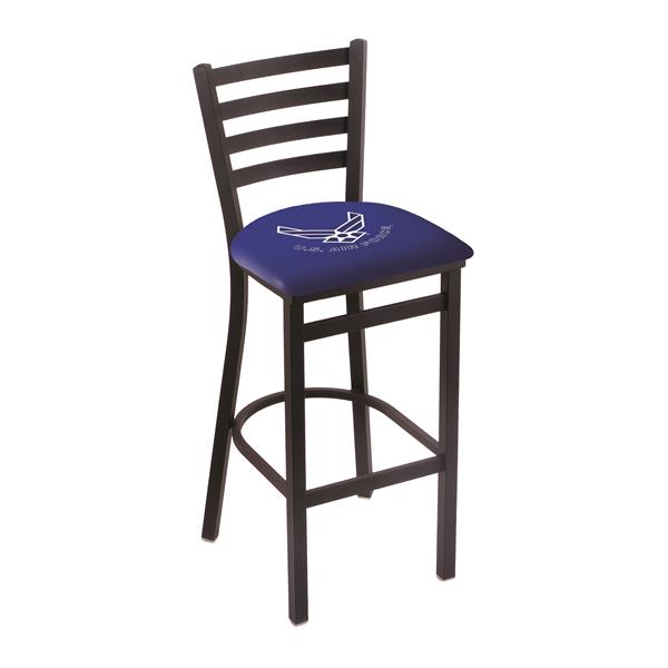 L004 U.S. Air Force 30-Inch Stationary Bar Stool with Black Wrinkle Finish 