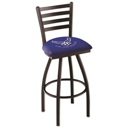 L014 U.S. Air Force 25-Inch Swivel Counter Stool with Black Wrinkle Finish 