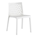 Lagoon Milan Stackable Dining Chair Set of 2 - White - LAG1061
