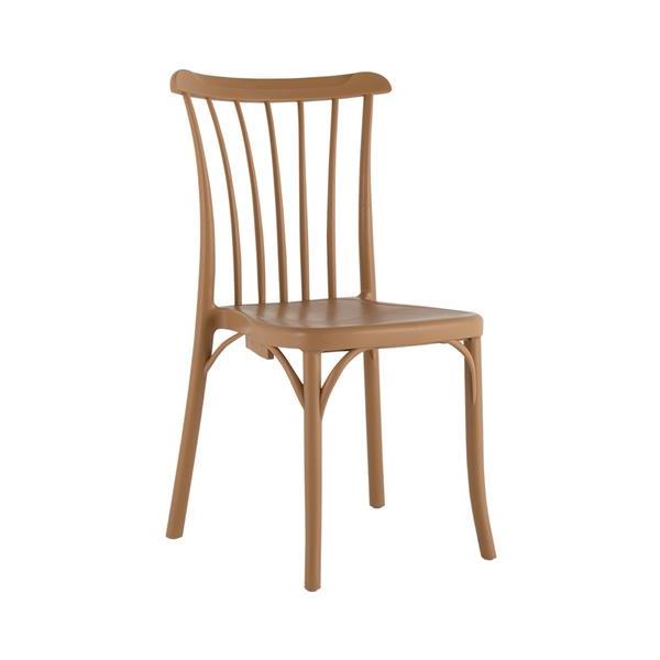 Toppy Stackable Rio Dining Chair Set of 2 - Tan 