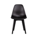 Toppy Heron D Dining Chair Set of 4 - Black - LAG1072