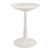 Lagoon Sprout Round Side Table - White - LAG1078