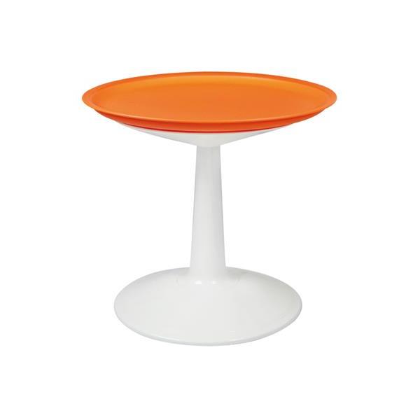 Lagoon Sprout Round Side Table - Orange 