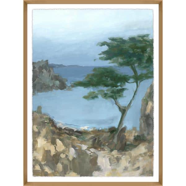 Coastal Scene I - Glass Frame - 30 x 40 
