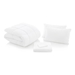 Reversible Bed in a Bag Comforter Split King White - MAL1070