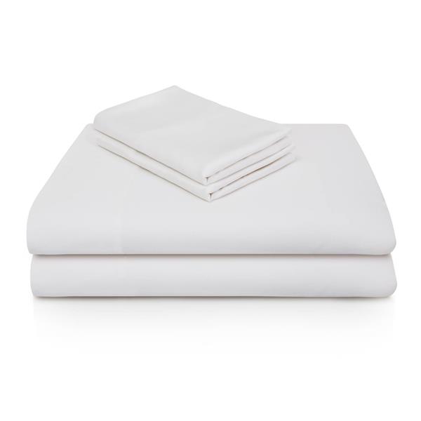 Rayon From Bamboo Sheets Split California King White 