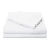 Brushed Microfiber Bed Linen Cot White