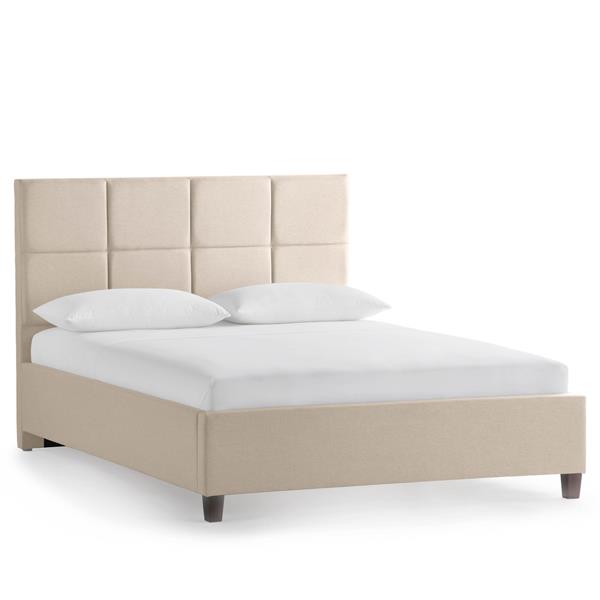 Scoresby Designer Bed Full Oat 