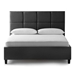 Scoresby Designer Bed King Charcoal - MAL1850