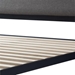 Designer Clarke Bed Full Charcoal - MAL2349
