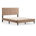 Weekender  Hart Upholstered Bed California King Tan - MAL2465
