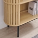 Fortitude Three Tier Display Cabinet - Oak - MOD10333