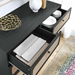 Chaucer 6-Drawer Compact Dresser - Black - MOD10404