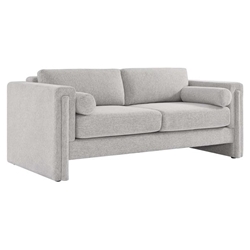 Visible Fabric Sofa - Light Gray 