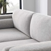 Visible Fabric Sofa - Light Gray - MOD10458