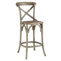 Gear Counter Stool - Gray - Style A 