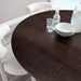 Lippa 60" Round Wood Grain Dining Table - Gold Cherry Walnut - MOD10789