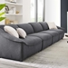 Comprise 4-Piece Sofa - Charcoal - MOD10854