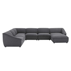 Comprise 7-Piece Sectional Sofa - Charcoal 